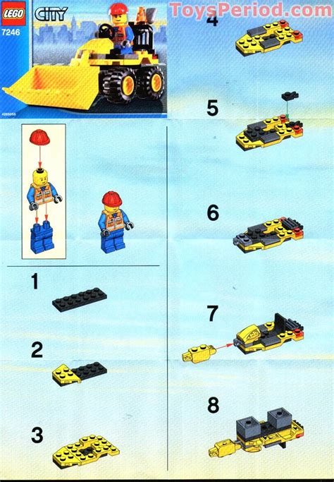 lego city mini digger instructions|LEGO 7246 Mini Digger Instructions, City .